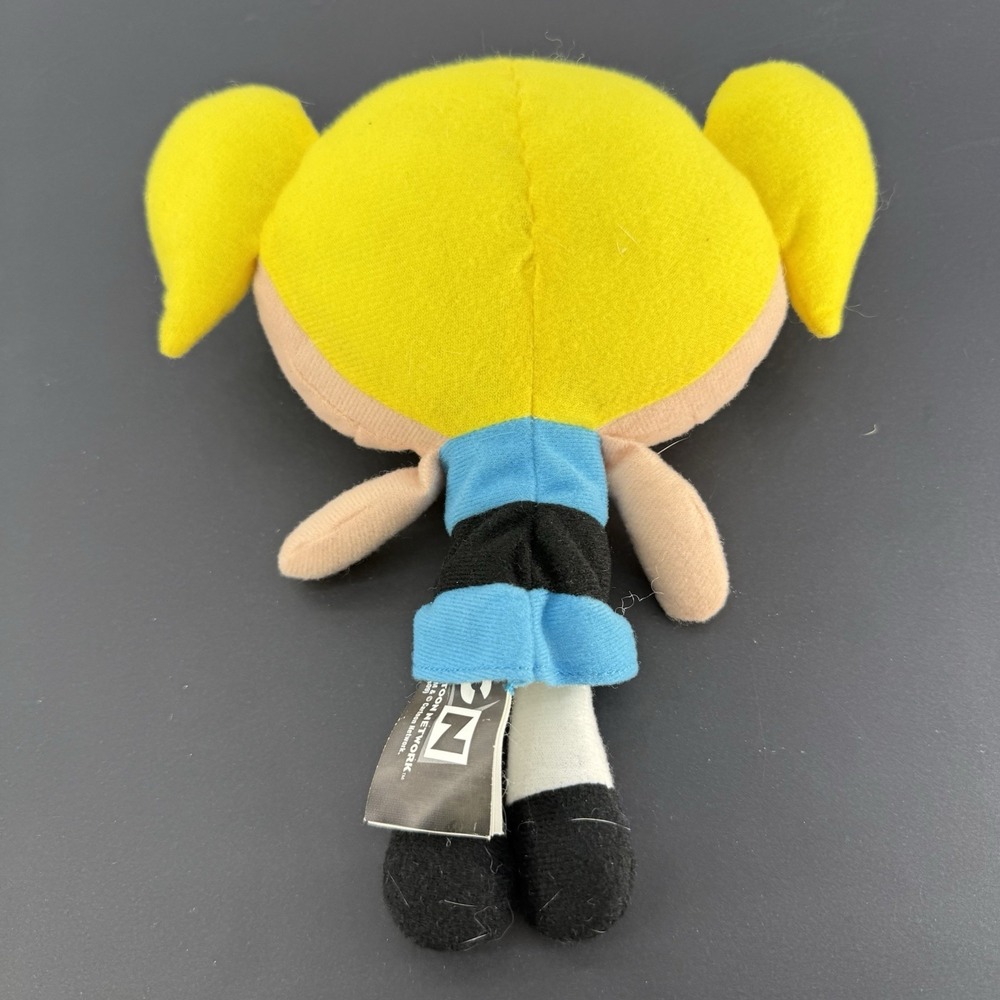 2009 Powerpuff Girls Bubbles Plush Kellytoy Cartoon Network 9" RARE HK002 - Picture 6 of 9